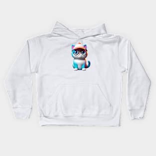 Cute Kitty Kids Hoodie